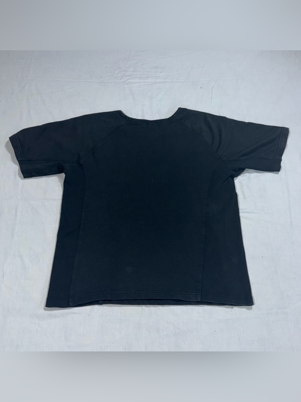 Gymshark Men's M Black Logo Graphic Workout T-Shirt Cotton Blend B47 - Picture 2 of 7